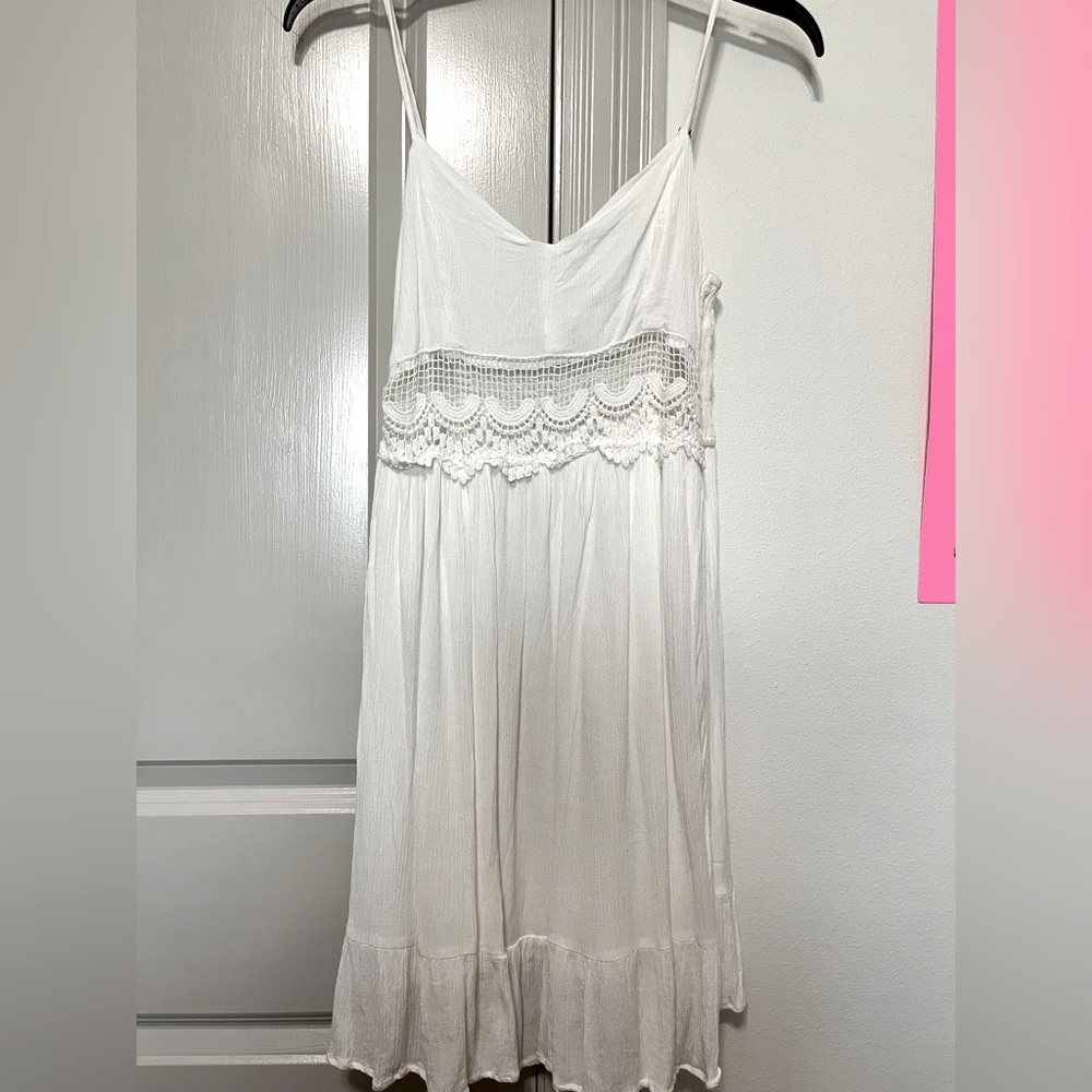 white dress